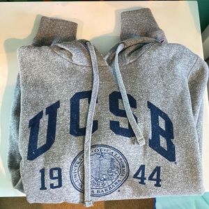 UCSB gray hoodie size small